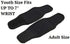 2X Adjustable Neoprene Wrist Support Brace Compression Wrap Bands for Men, Women, Youth, Kid, Small, Petite