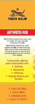 Tiger Balm Arthritis Rub, 4 fl oz