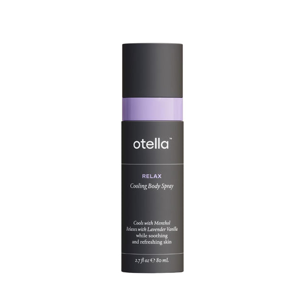 Cooling Body Spray with Menthol - Aromatherapy Scents for Relaxation, Concentration, and Energy (Relax - Lavender