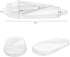 NEPPT Orthopedic Insoles Heel Inserts, Silicone Knee Pads for Women and Men, Corrective Support