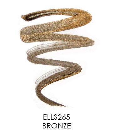 Palladio Liquid Eyeliner, Bronze, Highly Pigmented, Smear-proof, Includes Easy Grip Wand