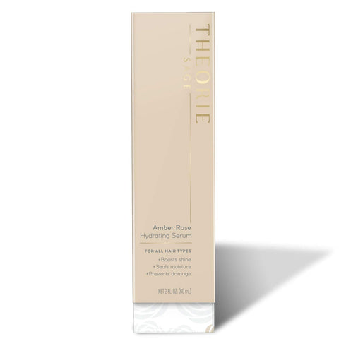 Theorie Amber Rose Hydrating Hair Serum, Boosts Moisture and Shine, 60mL Spray Bottle