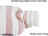 TIANYIA Reusable Classic Stripe Hot Water Bottle, Large Hot Water Bag with Soft Cotton Cover, for Hand Feet and Bed