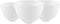 EXCEART Face Mask Mixing Bowl Set - 3Pcs Silicone Bowls for DIY Facial Mask Mixing