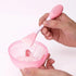 Pink Facial Cream Spatula, Silicone Face Mask Brush, Double Heads Skincare Applicator Tools for Facial Masks