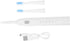 Mikinona Electric Toothbrush with Five Speed Vibration USB Rechargeable Built in Battery