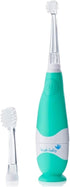 brush-baby BabySonic Electric Toothbrush for Ages 0-3 Years, Teal - Smart LED Timer & 2 Sensitive Brush Heads