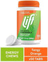 Lift Glucose | Fast-Acting Glucose Chewable Energy Tablets | Orange | 50 ct Jar (Pack of 6)