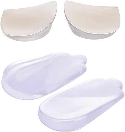 NEPPT Orthopedic Insoles Heel Inserts, Silicone Knee Pads for Women and Men, Corrective Support