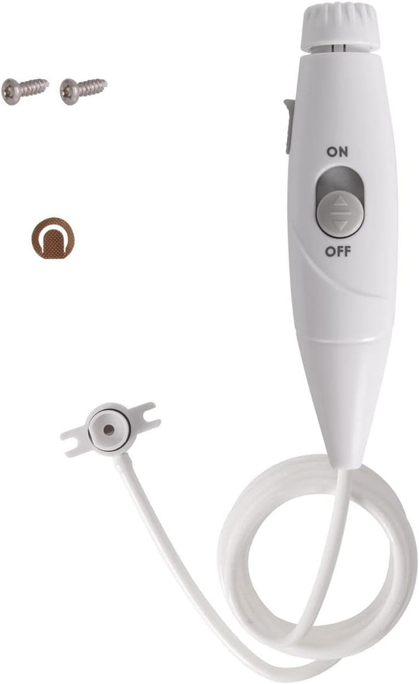 Replacement Parts for Waterflosser Wand Handle Head, Aquarius WP-660 WP-662 WP-670 WP-672, Oral Irrigator (WP660 White)