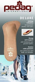 Pedag 123 De Luxe 3/4 Leather Orthotic, Longitudinal Arch Support, Metatarsal Pad, Tan, Women's 6