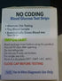 Prodigy No Coding Blood Glucose Test Strips - 50 strips, Pack of 2