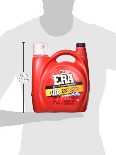 ERA Active Stainfighter Formula Laundry Detergent, 150 Ounce, 96 Load
