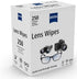 Xllent Pack 250 ZEISS Lens Wipes of Individuly Wrapped Wipes
