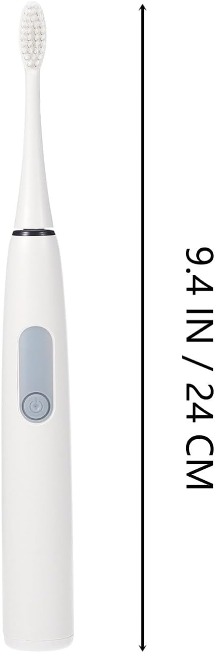 Rechargeable Electric Toothbrush with Soft Bristles - Ideal for Travel