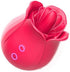 Visetoyz 9 Rose Toy Vibrator for Women, Tongue Licking Mini Clitoral Vibrator Stimulator with Vibrating Pleasure