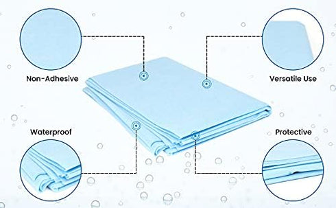 Primacare BD-3151 Sterile Burn Sheet, First Aid Blanket for Instant Cooling Relaxation from Minor Burns, 96" x 60"