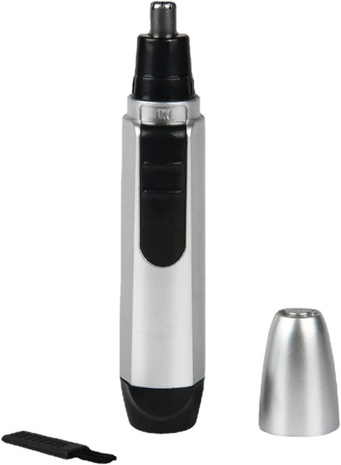 Unisex Waterproof Nose and Ear Hair Trimmer, Electric Rotary Blade System for Quick and Painless Grooming