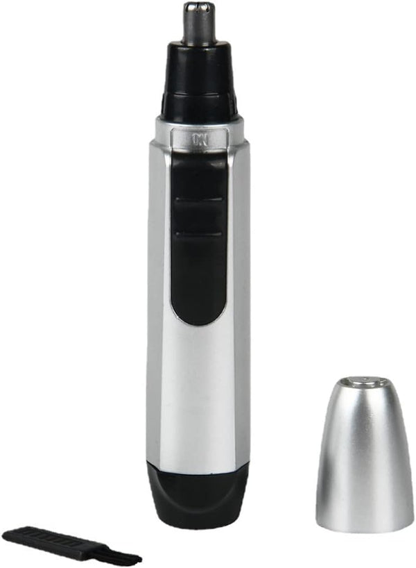 Unisex Waterproof Nose and Ear Hair Trimmer, Electric Rotary Blade System for Quick and Painless Grooming