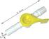 Catheter Valves (Pack of 6), Urine Drainage Bag Valve, Sterile Alternative to Leg Bags