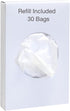 Feminine Hygienic Personal Sanitary Disposal Bag Dispenser in Midnight Black