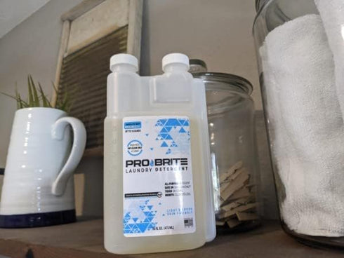 Pro-Brite Liquid Laundry Detergent - 16-Oz, Proprietary Wet Cleaning Surfactants for Sensitive Fabrics