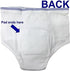 Petey's Washable Incontinence Underwear for Men - Reusable Men's Briefs for Moderate Leakage (2X-Large)