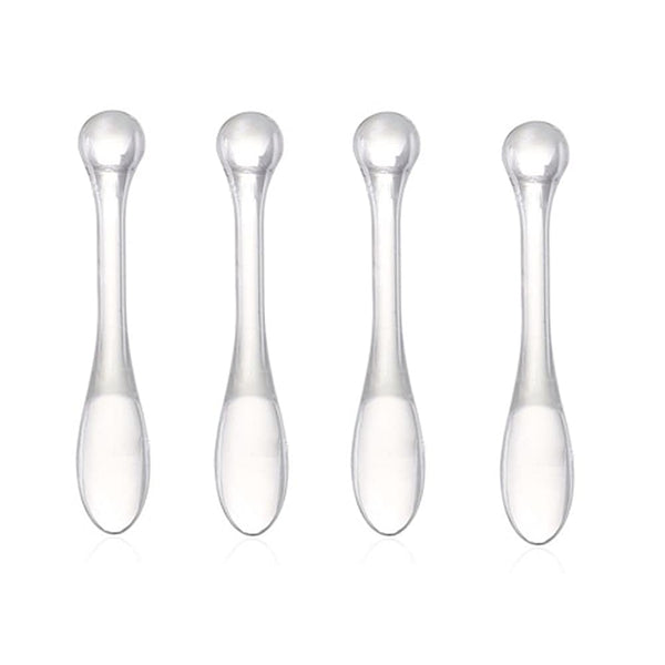 10 Pcs Transparent Acrylic Makeup Sticks, Mud Mixing Tool and Mask Spatula for DIY Face Beauty