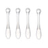 10 Pcs Transparent Acrylic Makeup Sticks, Mud Mixing Tool and Mask Spatula for DIY Face Beauty