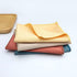 Streak Free and Lint Free Miracle Reusable Microfibre Cleaning Cloths for Glasses,Window, Dishes,car Interior(6 Count,Size 11.4 in x15.7 in), Wine Red, Jinger Yellow, Beige,nattier Blue