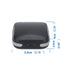 Protective Case for Travel Hearing Aids, Hard Small Splashproof Cushioned Interior for 2 Hearing Aids