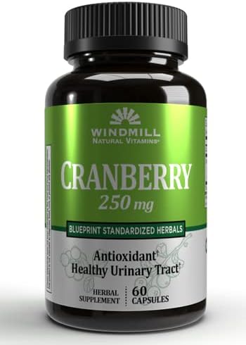 Windmill Cranberry 250 Mg Caps | 60's | Windmill