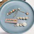Mehayi 20 PCS Pearls Hair Clips Fashion Korean Style Acrylic Resin Hairpins for Women and Girls Headwear Accessories