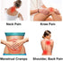 Pack KOYA Naturals Soft Cherry Pit/Stone Pillow Heating Pad Microwavable - Moist Heat Pad for Neck, Muscles, Joints