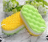 Pack of 3 Exfoliating Foam Sea Sponge, Soft Bath Shower Sponges for Women Men, Extra Large Size