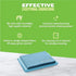 E-Cloth Window Cleaner Kit - Microfiber Towel Cleaning Kit for Streak-Free Windows, Car Windshield, Mirrors - Alaskan