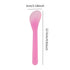 100 Pcs Plastic Cosmetic Mask Mixing Spoon Spatulas, Multicolor 5 Inch Face Mask Spoon for Cream Facial Skin Care Spoon