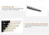 Black Size 2# 100% Kolinsky Sable Acrylic Nail Art Brushes UV Gel Nail Painting Pen Brushes (Size 2)