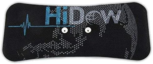 HiDow Electrode Gel Pads for Lower Back/Shoulder, 3.5 mm TENS Unit STEM and EMS Units