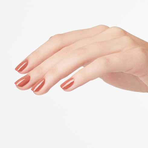 OPI Nail Lacquer Opaque Dark Brown Crème, Chip Resistant Nail Polish, Vegan, Fast Drying