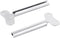 Labriciyon 2 Pcs Silvery Metal Tube Squeezer Keys, Tube Toothpaste Squeezer Keys Metal