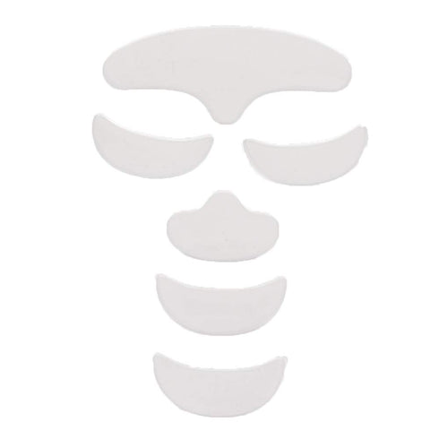 ZJchao 6Pcs Silicone Smile Patch Pad, Facial Wrinkle Patches for Reducing Eye and Mouth Wrinkles