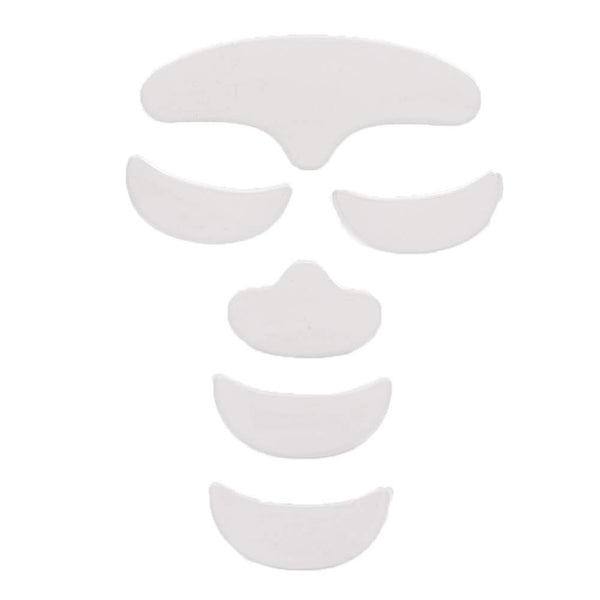 ZJchao 6Pcs Silicone Smile Patch Pad, Facial Wrinkle Patches for Reducing Eye and Mouth Wrinkles