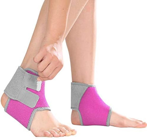 Kids Ankle Brace Support Sleeve - Prevent Ankle Sprains for Running, Dance, Hiking, Basketball, Football, Baseball,