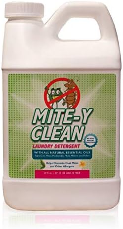 Mitey Clean All-Natural & Allergy Free Laundry Detergent, 64 Fl Oz