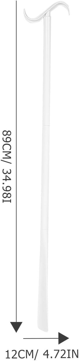 SWETRACE Long Handle Detachable Shoe Horn and Dressing Stick, Multi-use Sock Aid for Elderly and Disabled, Portable