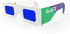 GloFX Color Therapy Paper Glasses - 5 Pack for Chakra & Chromotherapy Light Therapy