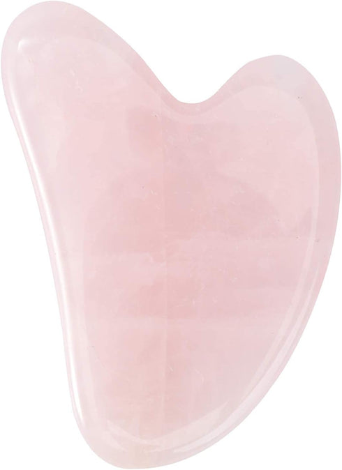 rosenice Gua Sha Jade Stone Tools - Guasha Tool for Face Skincare, Acupuncture, and Muscle Tension Relief