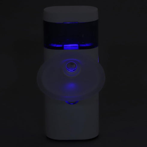 Portable Rechargeable Eye Moisturizing Atomization Sprayer for Dry Eyes & Fatigue, TPU Eye Cup for Adults & Kids, White