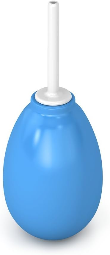 Flents Rectal Syringe, Reusable & Easy to Clean, Blue